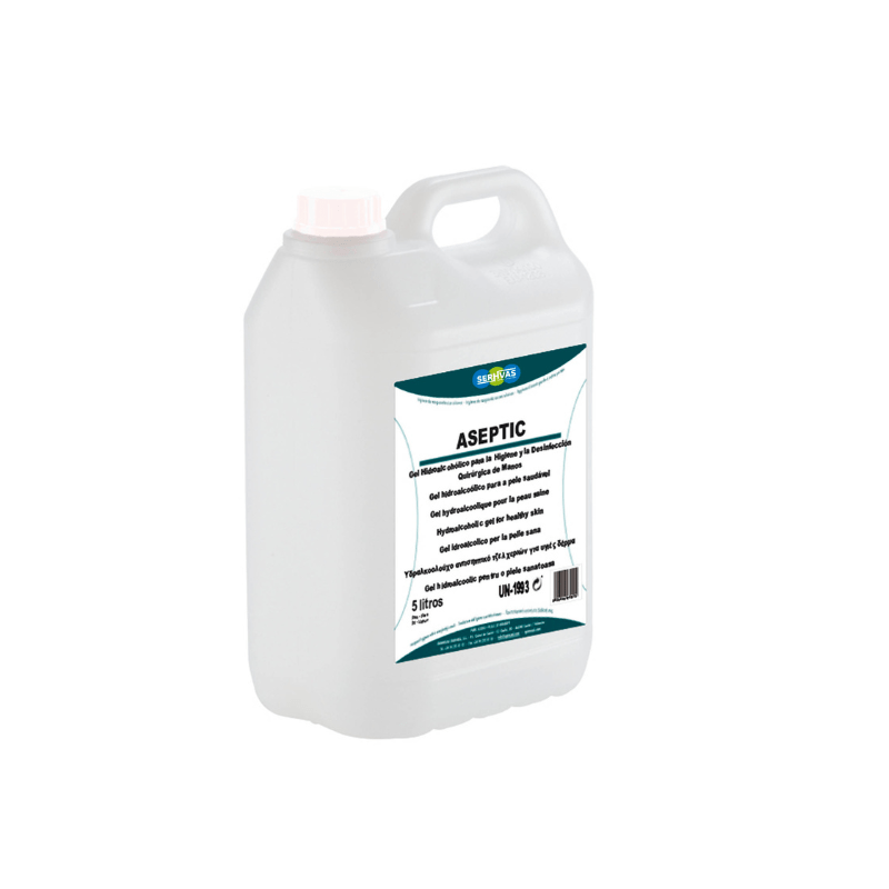 GEL HIDROALCOHÓLICO ASEPTIC (5 KG) GEL HIDROALCOHÓLICO ASEPTIC (5 KG)