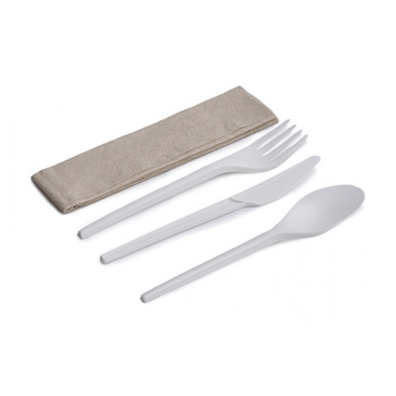 PACK CUCHARA, CUCHILLO, TENEDOR Y SERVILLETA (500 UDS) PACK CUCHARA, CUCHILLO, TENEDOR Y SERVILLETA (500 UDS)