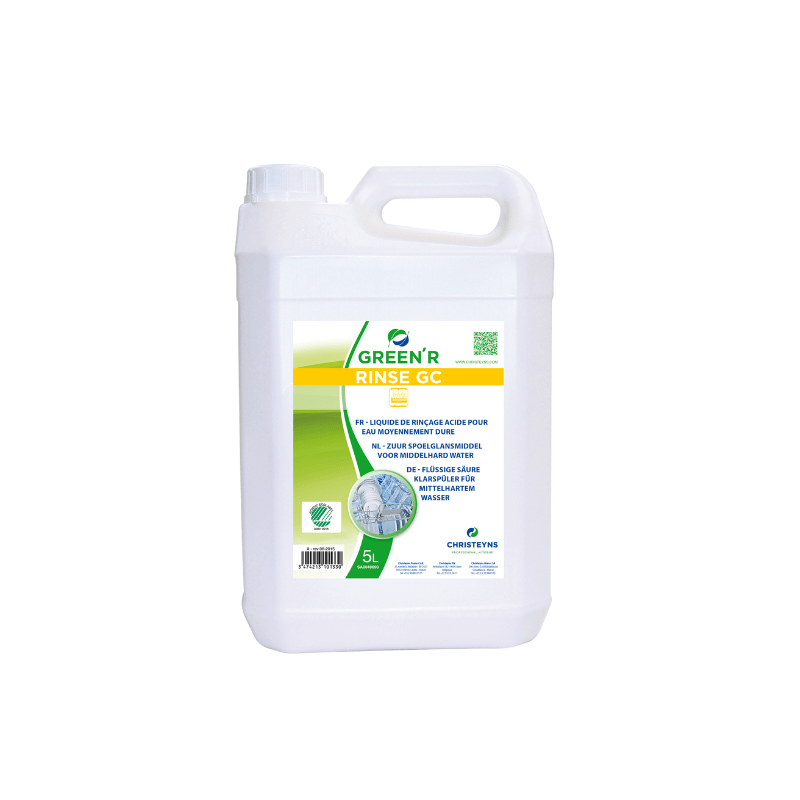 GREEN'R Rinse GC GREEN'R Rinse GC ABRILLANTADOR ECOLÓGICO AGUAS MEDIAS Y DURAS